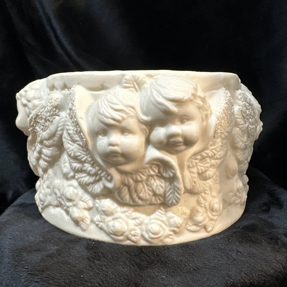 Angel Cherub candle holder